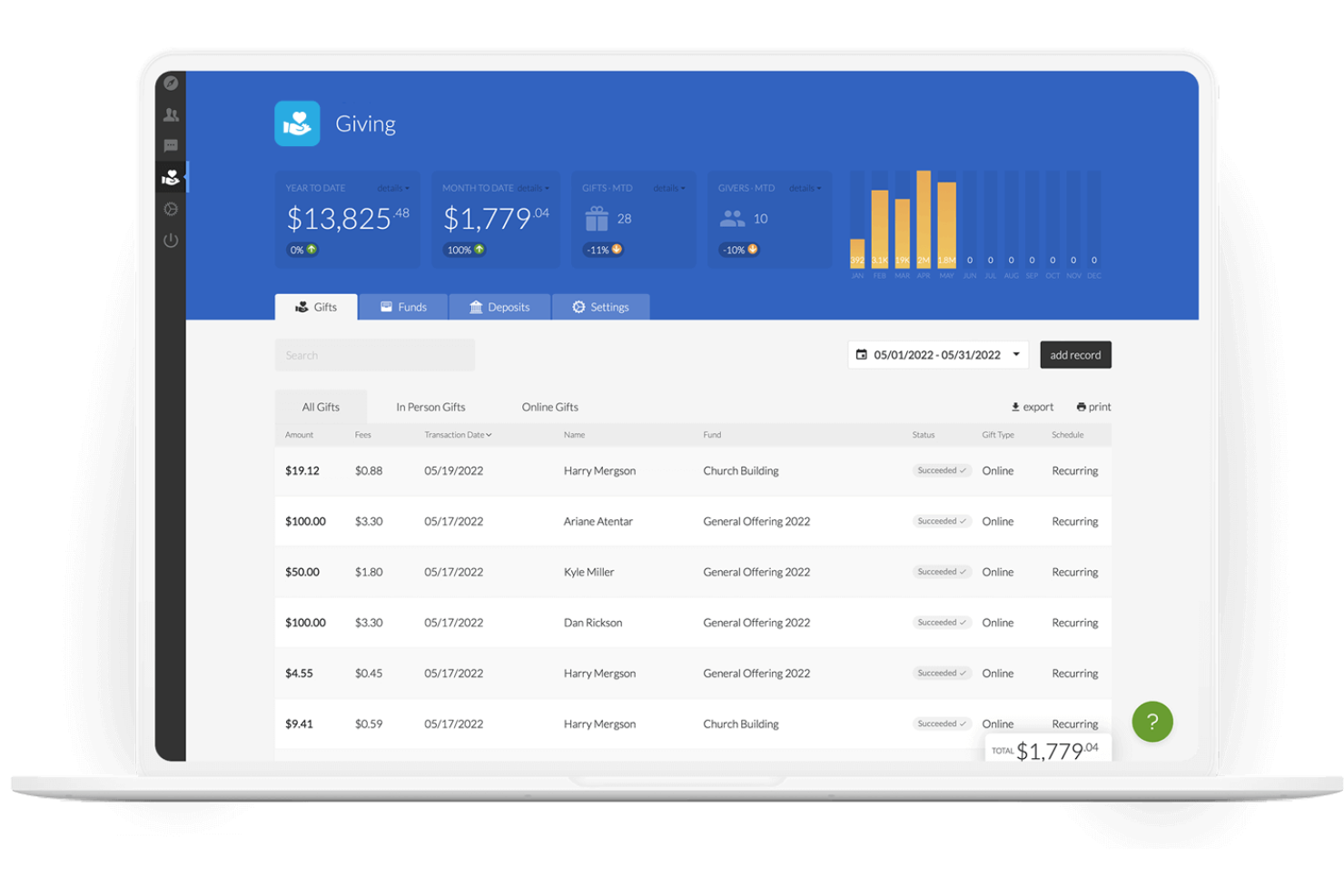 ChurchSpring screenshot - 13 Best Church Donation Apps Picked for 2026