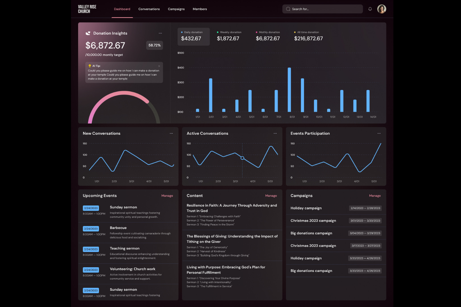 AI for Church Leaders screenshot - 14 Best AI Sermon Prep Software in 2026
