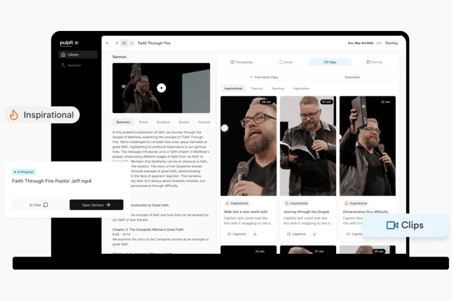 Simplifies operations and boosts engagement for churches of all sizes.