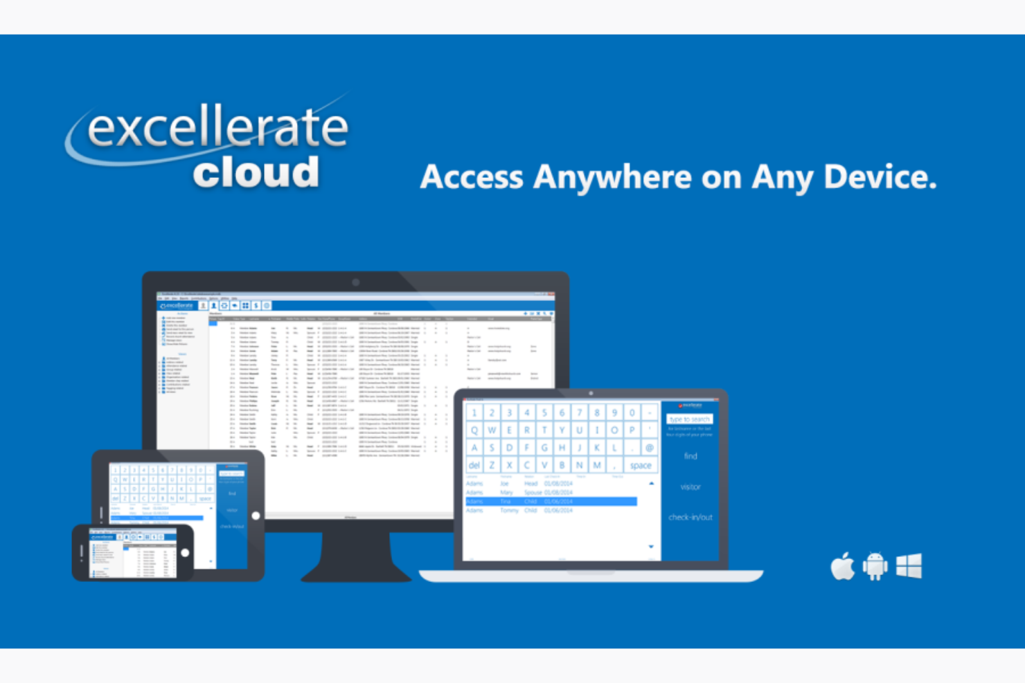 Helps churches manage data, events, and volunteers with ease.