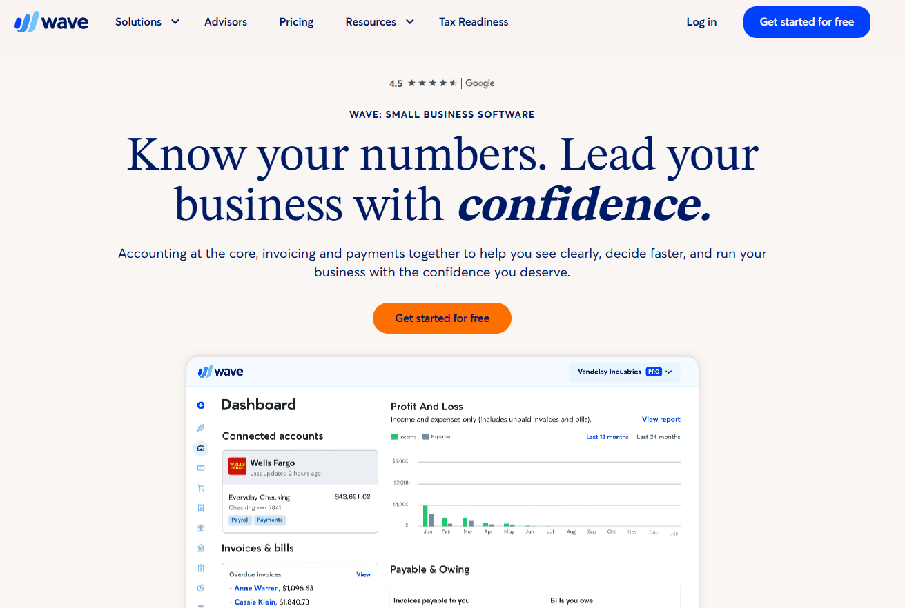 Wave is a simple, free church accounting tool for basic finances.