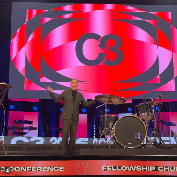 Speaker Ed Young on C3 Conference stage 2026