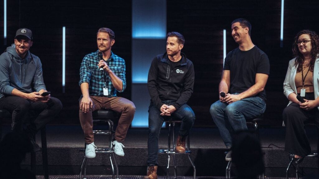 Panelists during the Churchfront Conference 2025