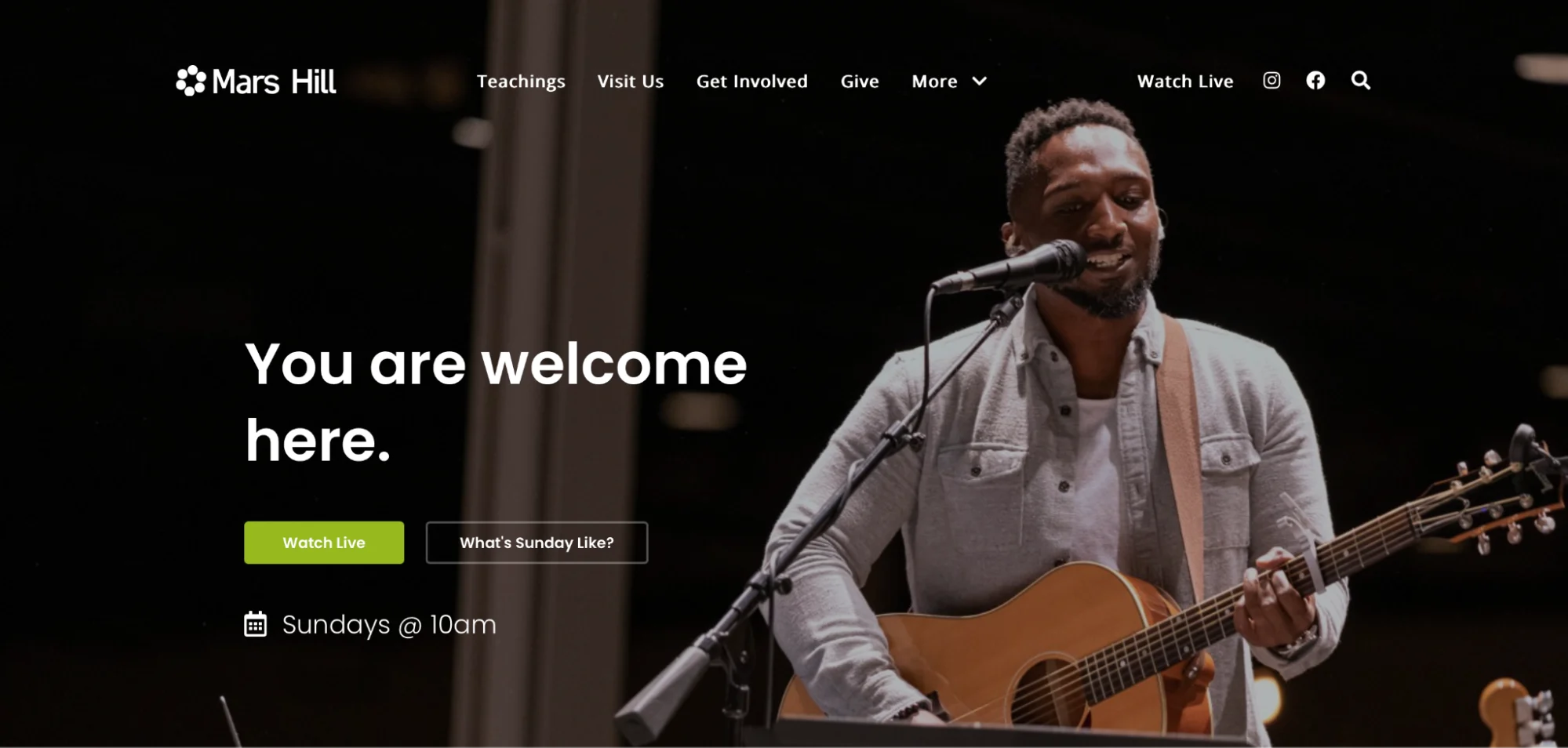 Mars Hill Bible Churchin etusivu