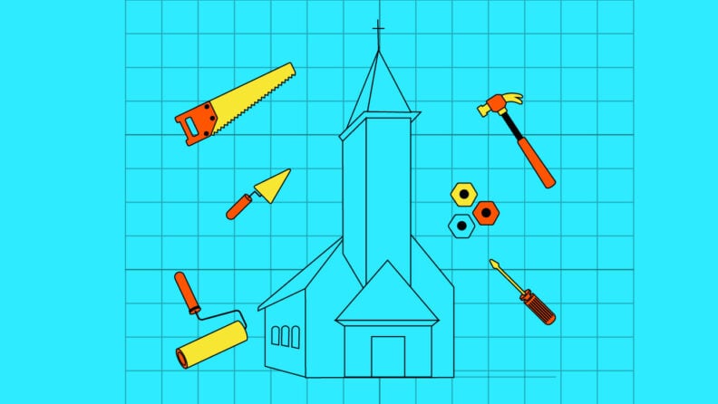 how to create a church website featured image