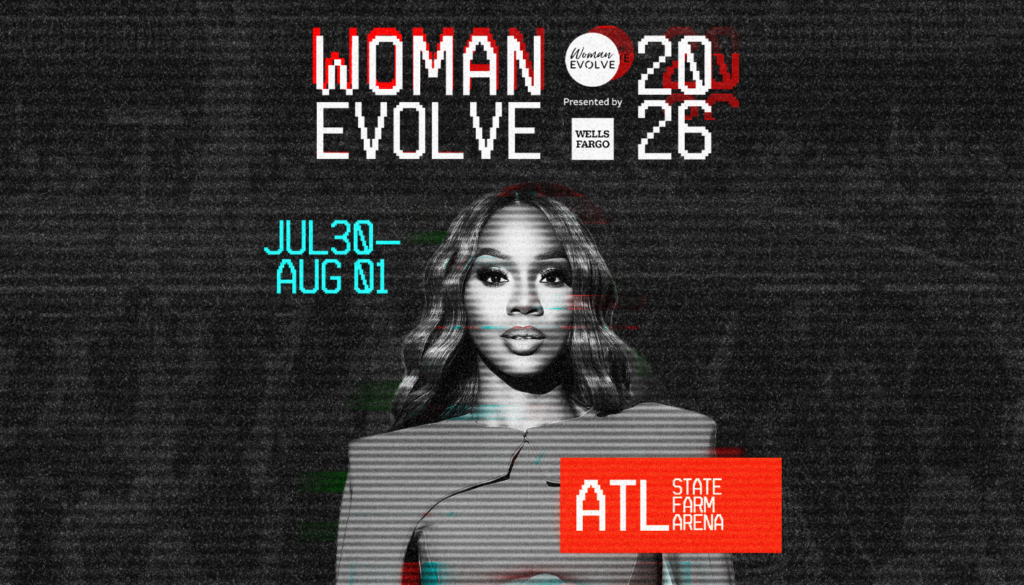 Woman Evolve Event Banner