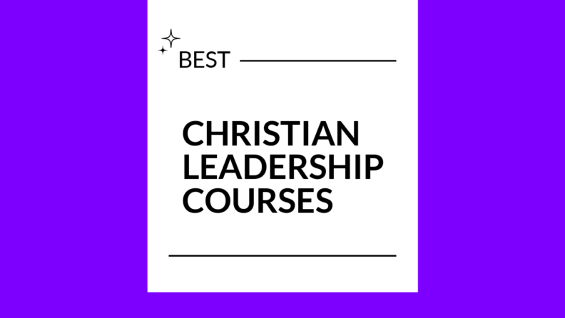 Christian leadership courses generic best of