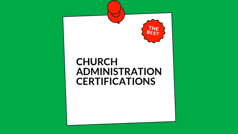 Church administration certifications generic best of