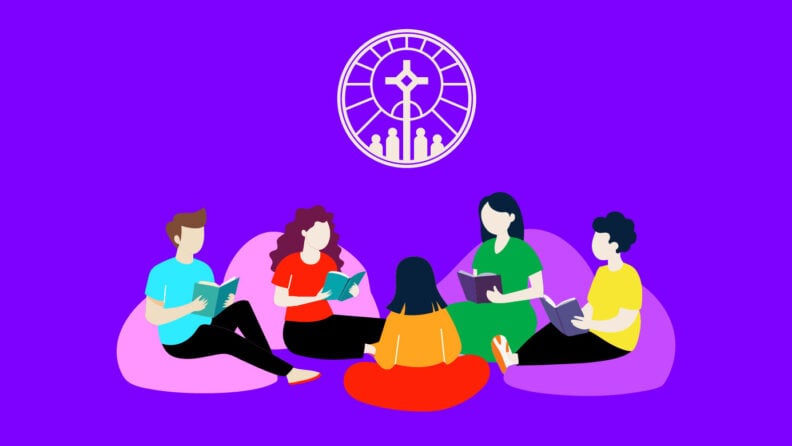 an image highlighting a group of people building relationships