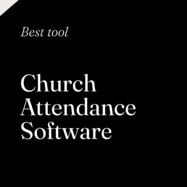 Church attendance software best tools 84473