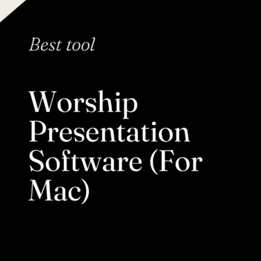 Worship presentation software for mac best tools 81460