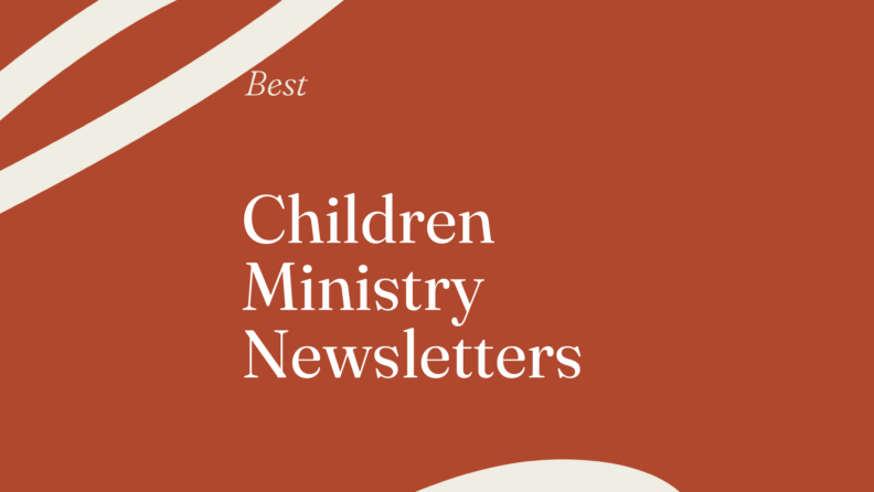 Children ministry newsletters generic best of 25174