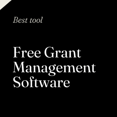Free grant management software best tools 25674