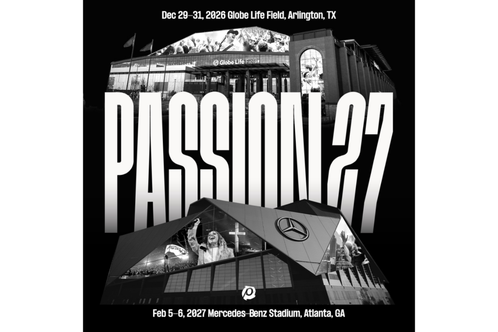 Passion 2027 conference banner