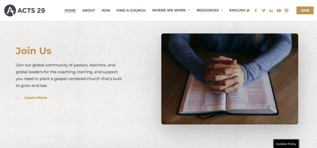 Acts 29 community