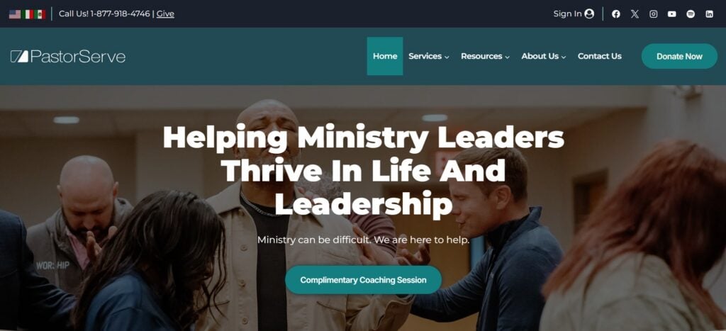 PastorServe community