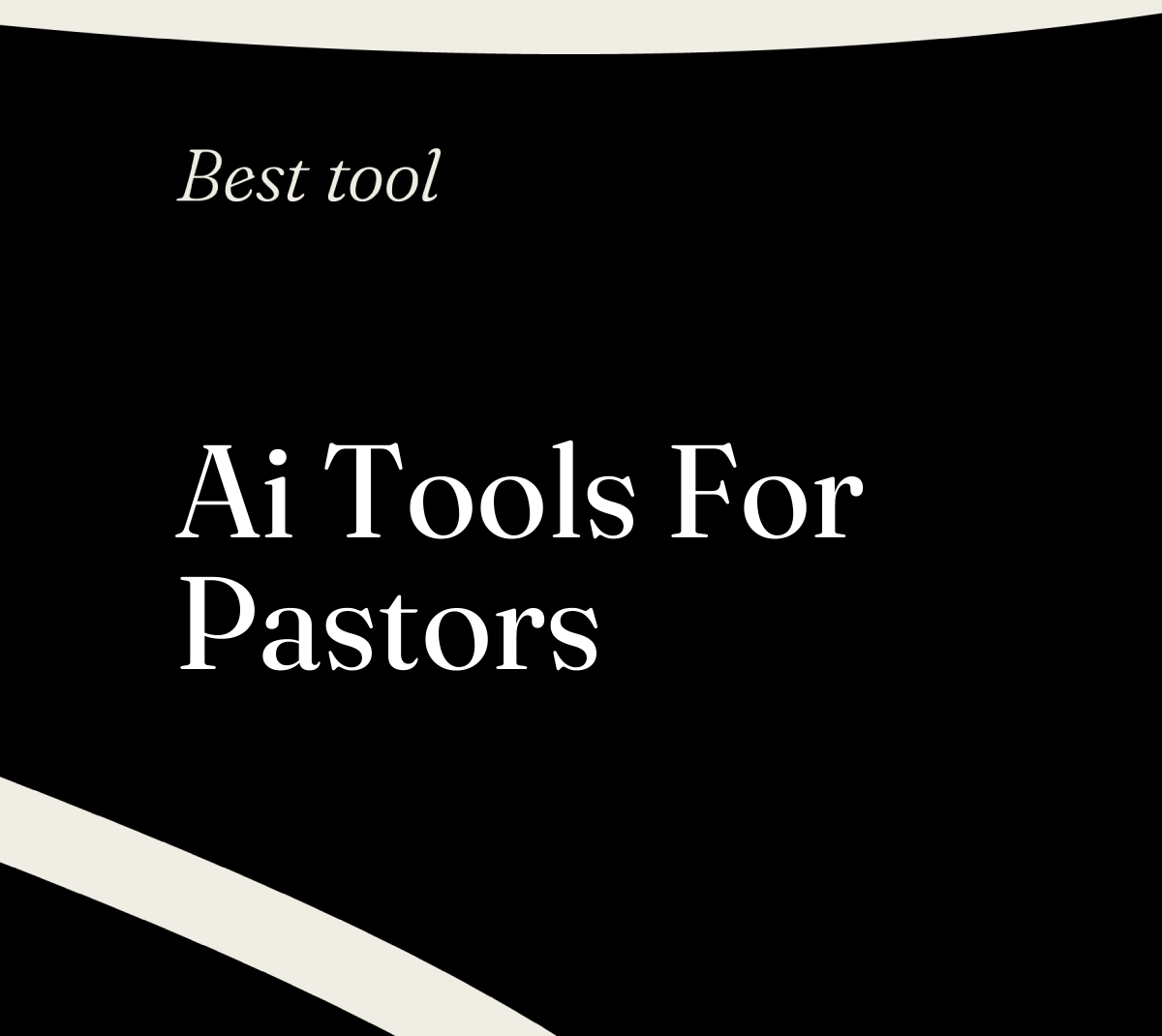 10 AI Tools for Pastors in 2026