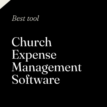 Church expense management software best tools 37164