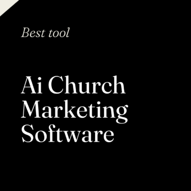 Ai church marketing software best tools 92953