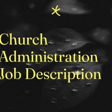 Church administration job description standard editorial post 45224