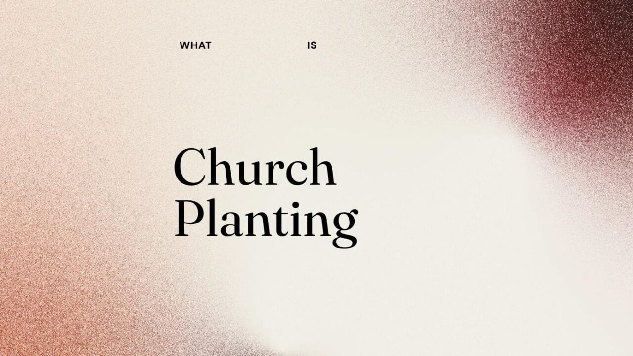 Church planting what is x 02128
