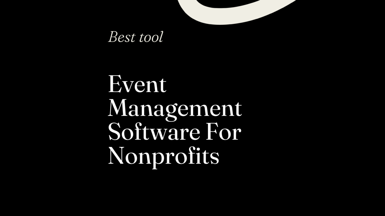 Event management software for nonprofits best tools 90324