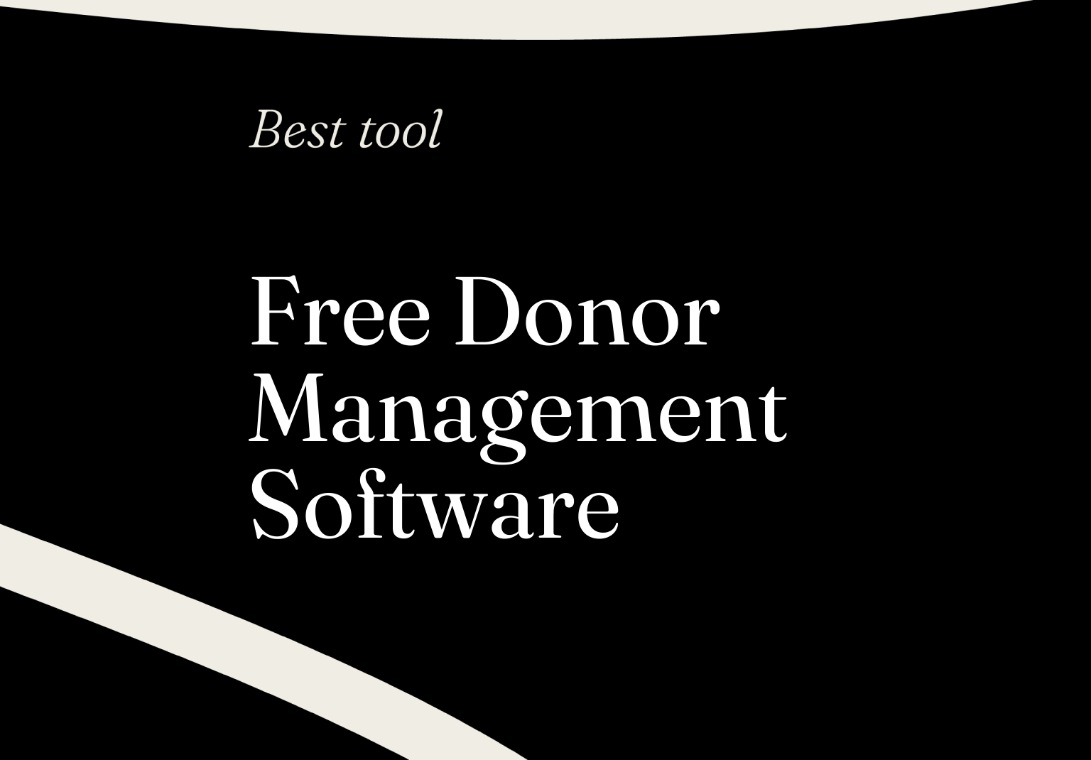 10 Best Free Donor Management Software Reviewed in 2026