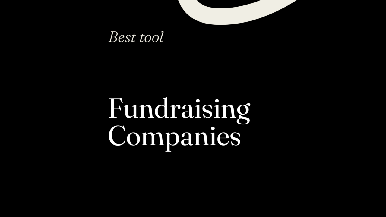 Fundraising companies best tools 28850
