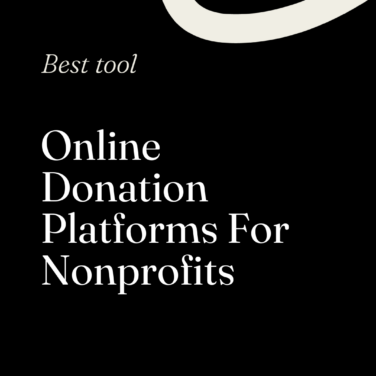 Online donation platforms for nonprofits best tools 23694