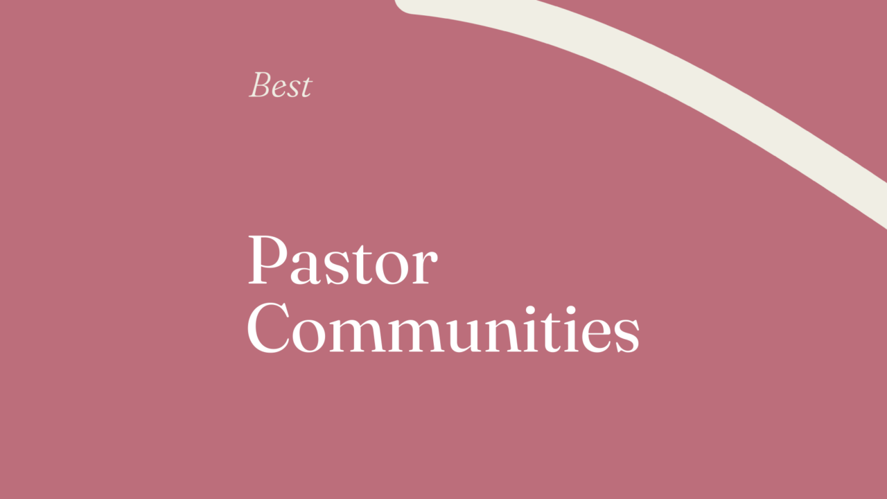 Pastor communities generic best of 00206